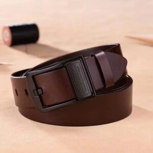 Handmade Light Weight Leather Belt HBR57196 Brown